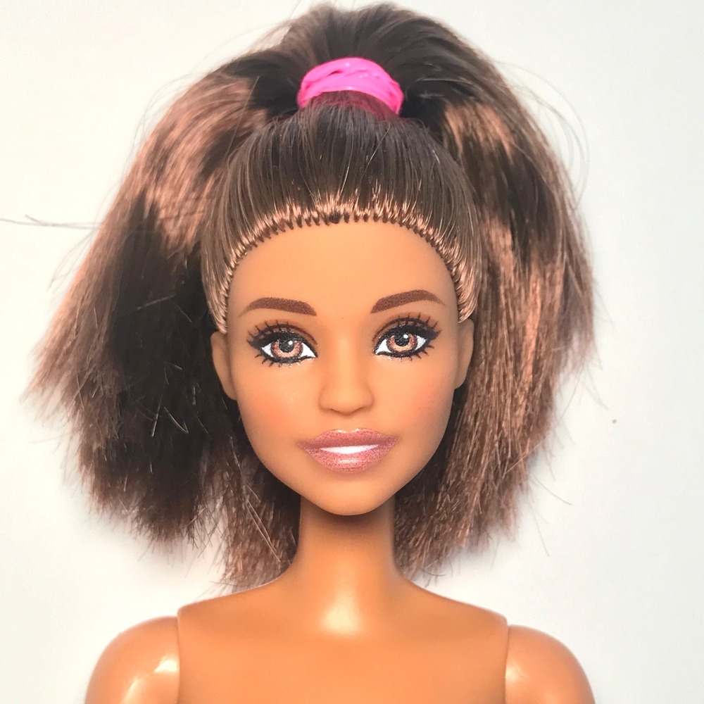 Nude Barbie 2024 Careers Gymnast Hispanic Brown Hair Eyes Daya HRG53 Doll